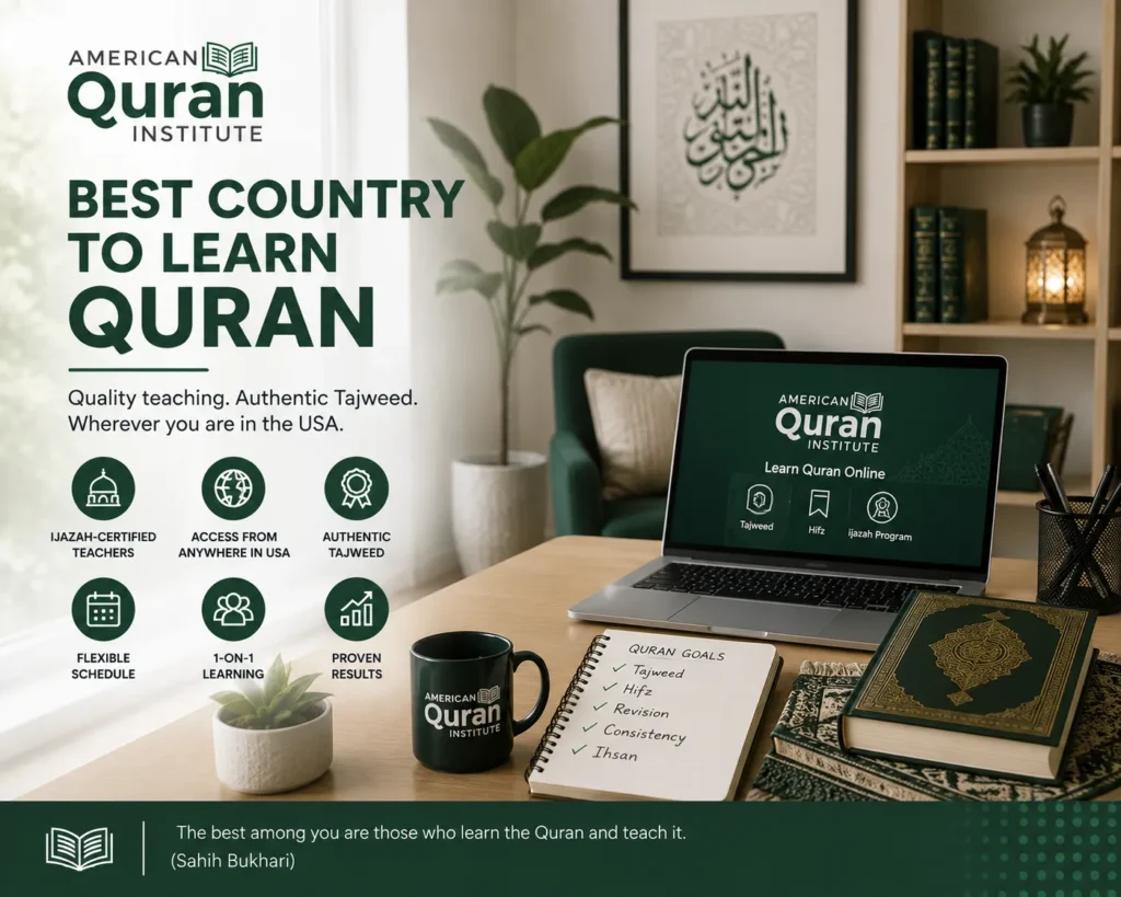 BEST COUNTRY TO LEARN QURAN