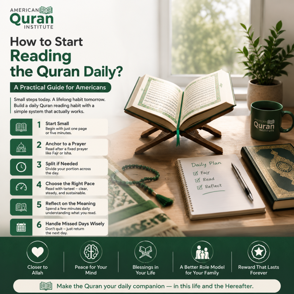 How to Start Reading the Quran Daily? A Practical Guide for Americans
