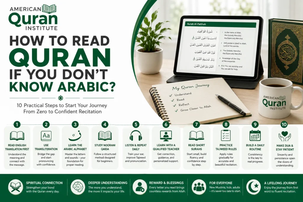 How To Read Quran If You Don’t Know Arabic?