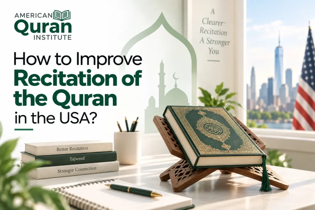 How To Improve Recitation Of The Quran In The USA?
