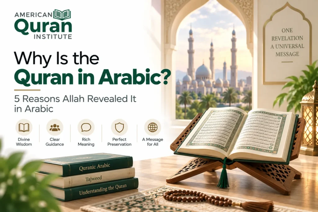 Why Is the Quran in Arabic? – 5 Reasons Allah Revealed It in Arabic