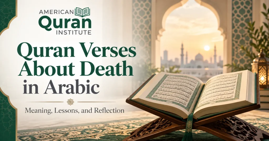 Quran Verses About Death In Arabic – Meaning, Lessons, And Reflection