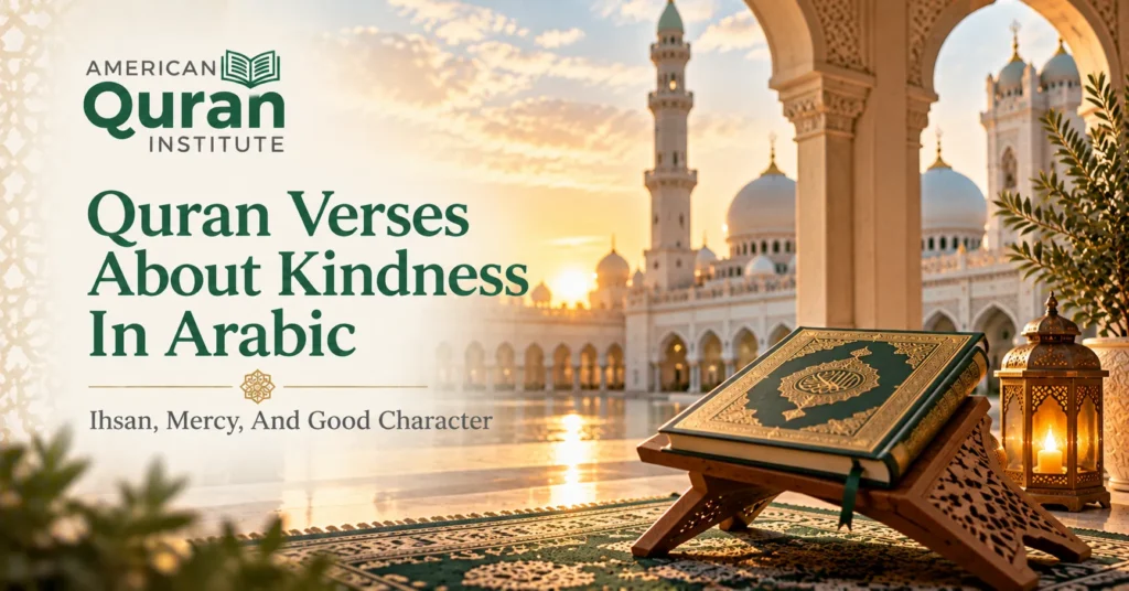Quran Verses About Kindness In Arabic – Ihsan, Mercy And Good Character